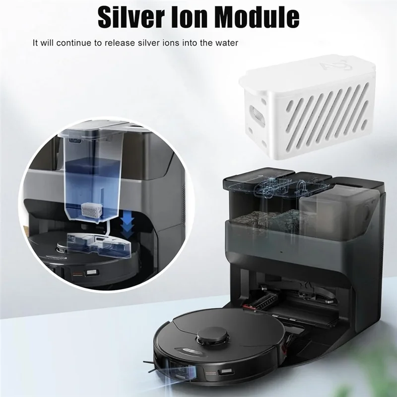 Módulo de A66T-plateado para Roborock Qrevo/Qrevo S/Qrevo Pro/Qrevo Plus/Qrevo Maxv/Qrevo Curv/Qrevo Master piezas de vacío