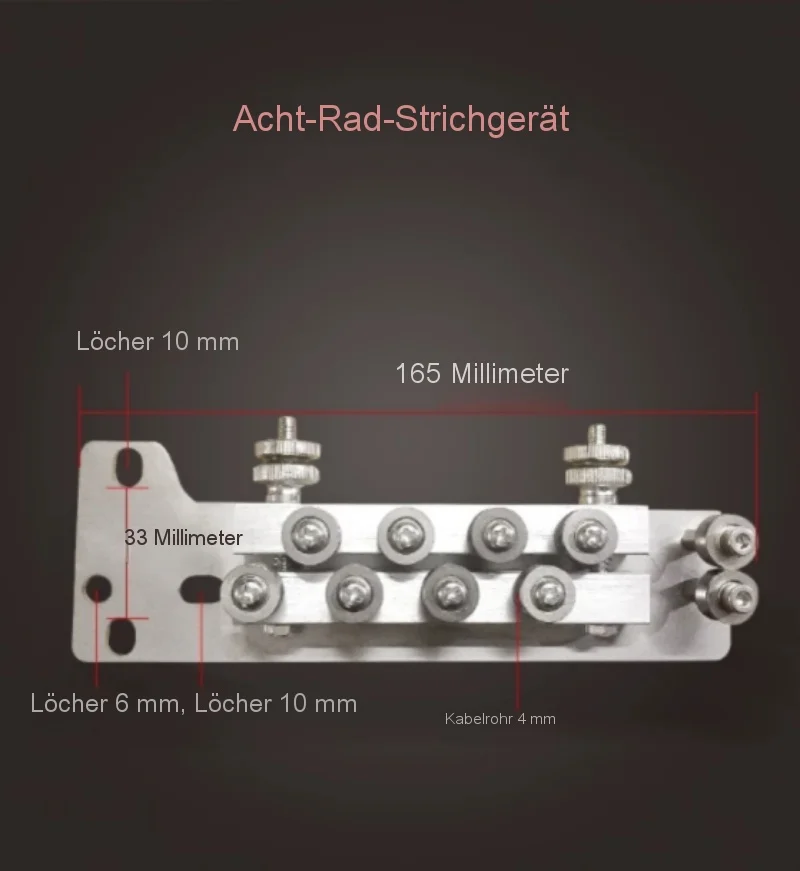 Wire stripping machine accessories Wire and cable straightener Straightening device