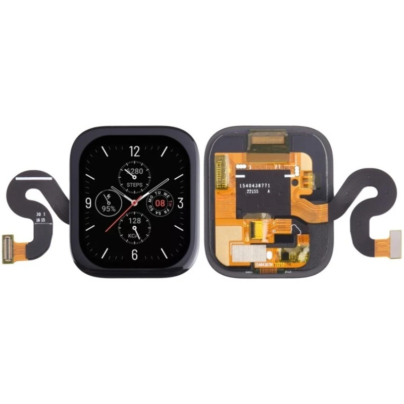 Smart Watch LCD Touch Screen Assembly, Full Display Replacement Panel for GTS4 Watch