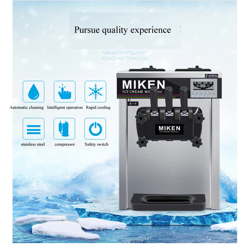 IJsmachine Professionele ijsmachine Fabrikant Soft Serve Ice Cream Machine