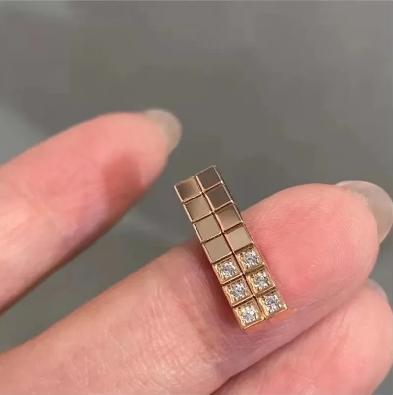 Luxury Jewelry Original Design -925 Sterling Silver Charming Women's Earrings Square Earrings - Free Shipping for Party Gifts