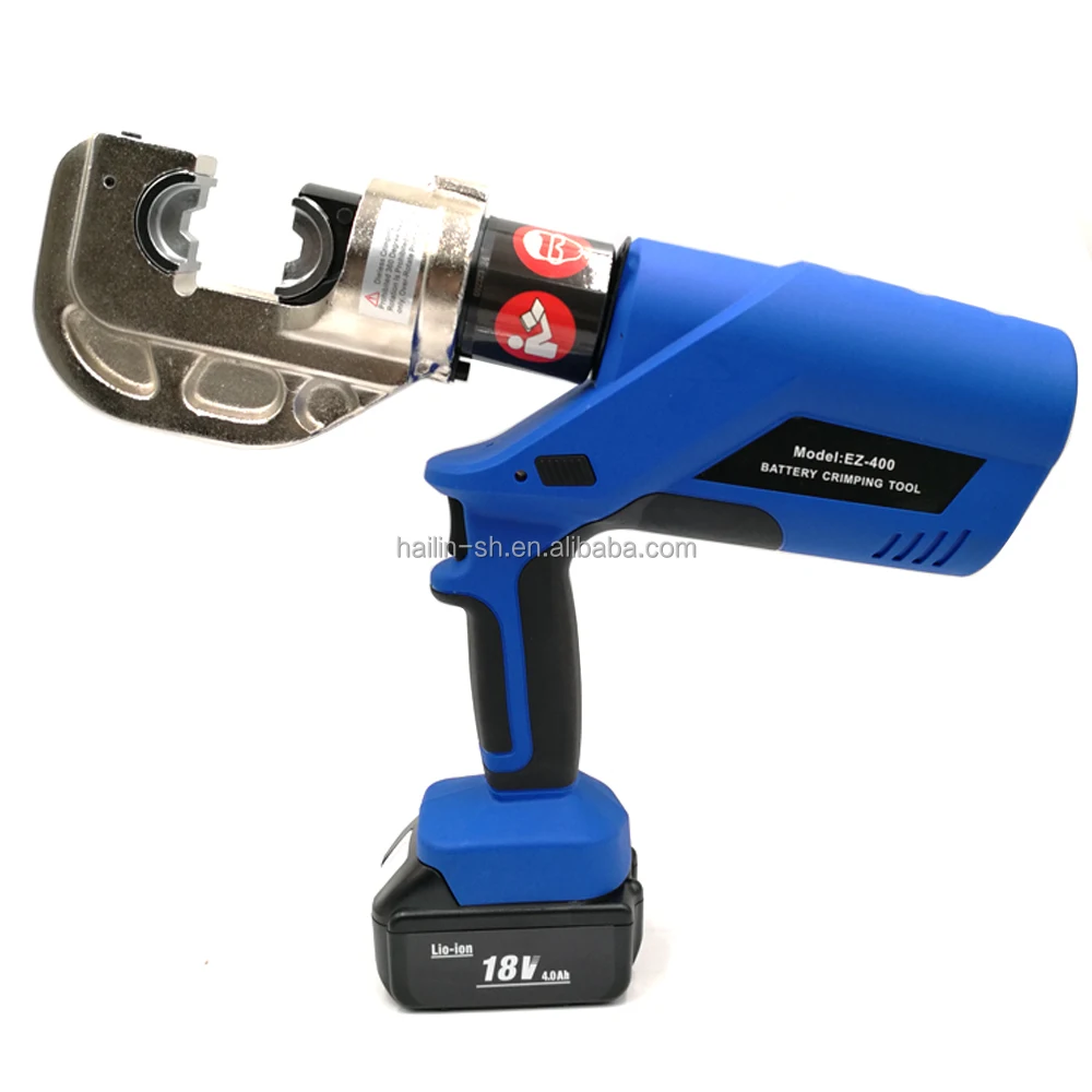 Electrical Crimper Tool Electric Hydraulic Crimper Power Tools Set Electrical Terminal Crimper EZ-400