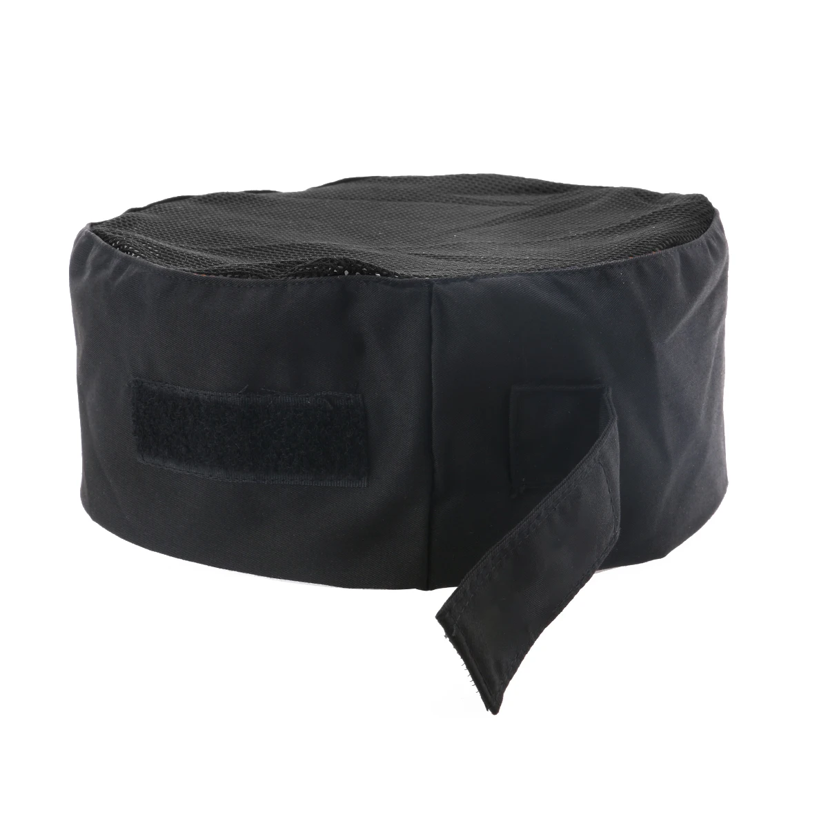 1 pezzo TINKSKY cappello da cuoco nero con cinturino regolabile superiore in rete berretto con teschio in morbido cotone poliestere