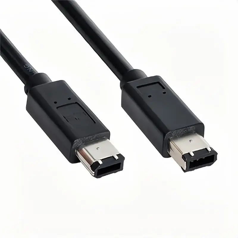 6ft 1.8M Firewire 400 6P Male to Firewire 400 6p Male 6 iLink Cable IEEE 1394a 400Mbps Hard Drive DV Cable