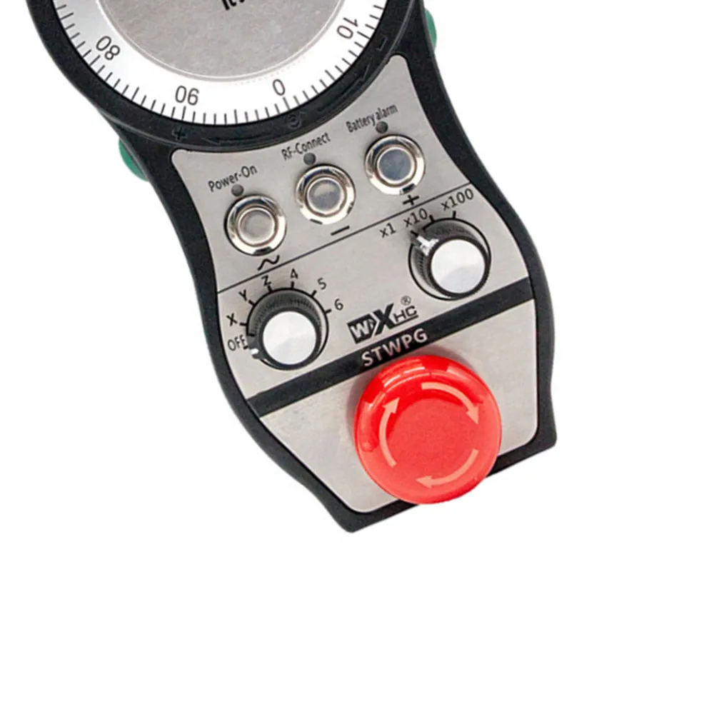 XHC Factory Sale Wireless Electronic CNC Laser Cutting Control Handwheel Manual Pulse Generator Mpg with Emergency Button Stwgp