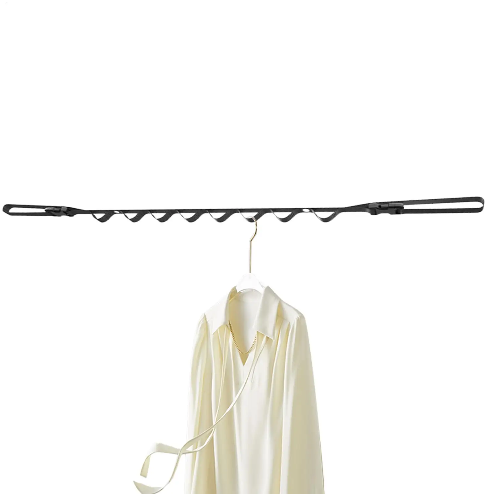 

Регулируемая веревка для одежды Rv 83-119 см, выдвижная веревка для сушки белья, портативная дорожная веревка для белья для пикапа, седана, грузовика