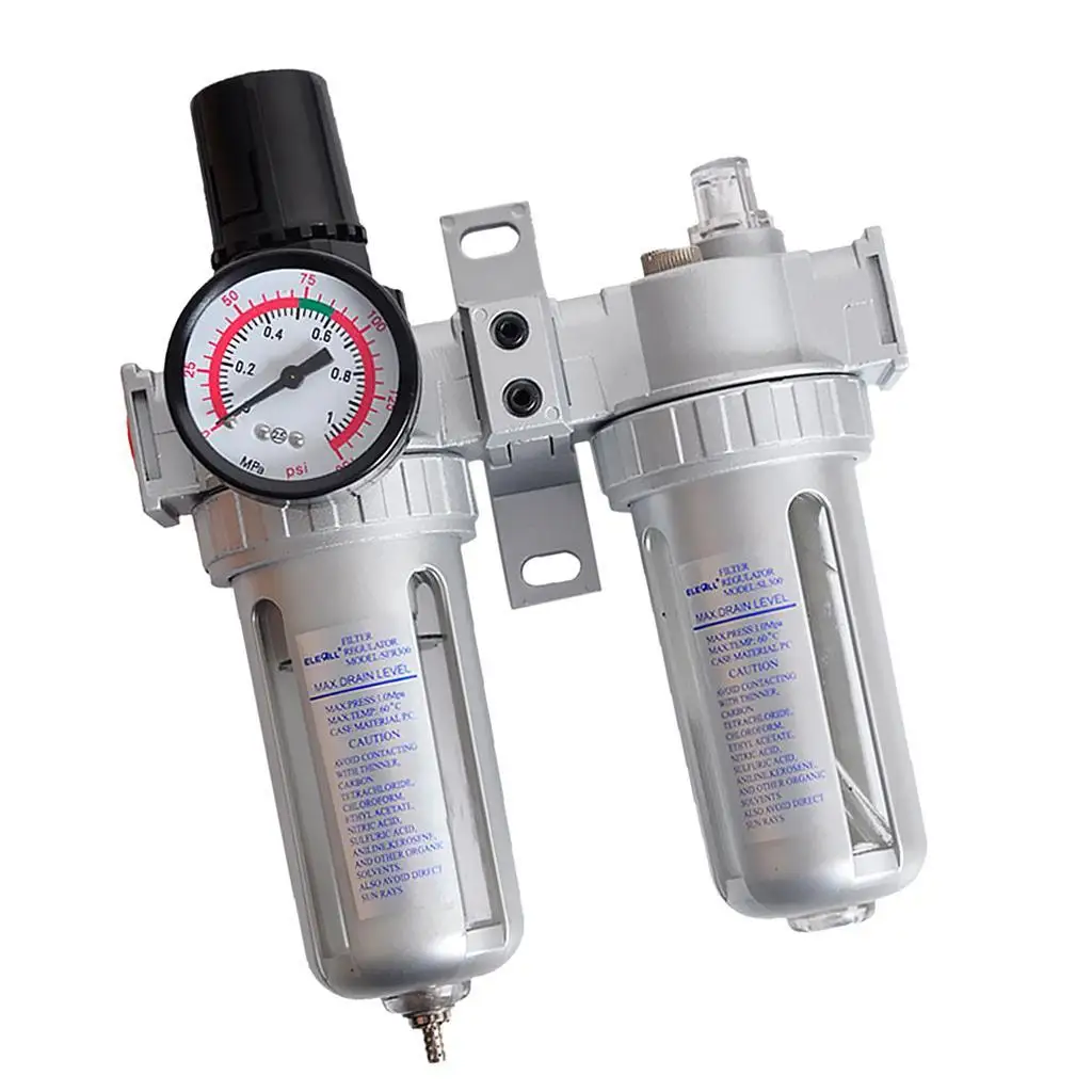 Industrial Air Compressor Filter Regulator Water Separator Moisture Filter Kit for Compressed Air