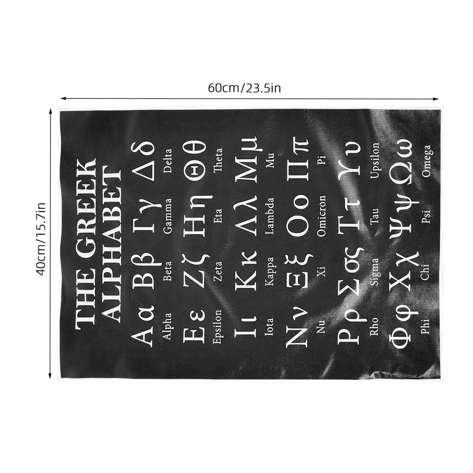 Greek Letter Poster Large Size Wall Decoration for Classroom Study Room Home Office Alphabet Print Popular Wall Art view 5