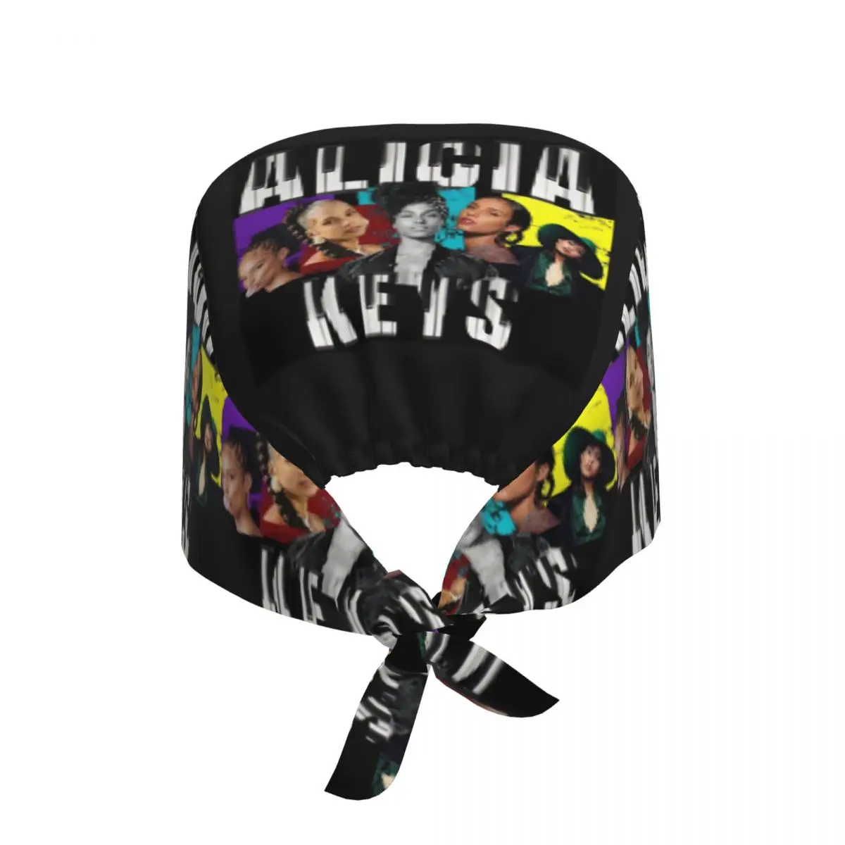 Custom Alicia Keys American Singer Working Cap Surgical Hats Women Men Operating Room Cap Operator Hats Lab Works Hat