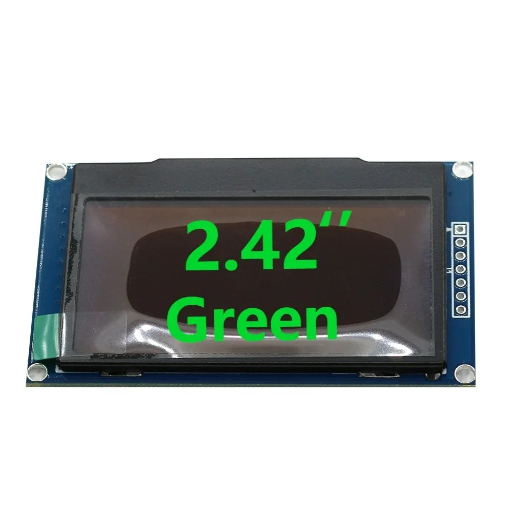 2.42 Inch 128x64 Resolution For OLED Display Module SSD1309 Driver IC 7/4 Pin SPI/I2C Serial Interface Display Screen