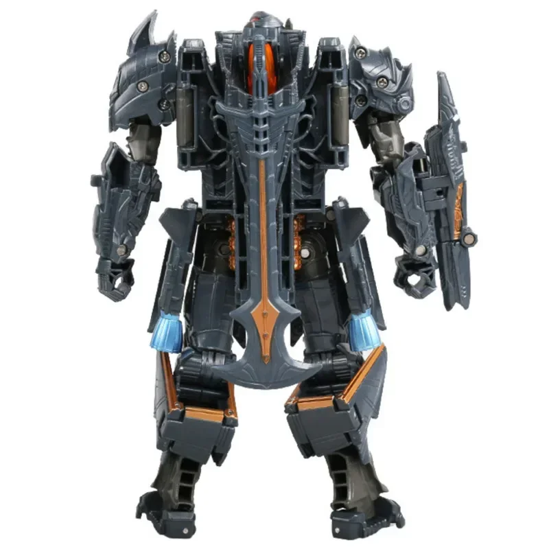 En Stock BMB transformación H6001-2 TLK obra maestra Mega Galvatron película modelo 19cm ABS deformación Robot figura de acción juguete para regalo