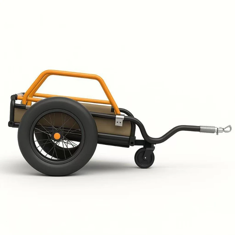 Electric bicycle cargo pet trailer trailer, trailer trailer