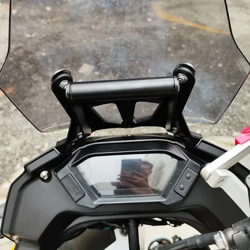 Imagen 2 del producto Para Loncin Voge 300 Rally 300 GY 300GY accesorios de motocicleta soporte para teléfono móvil soporte de placa de navegación GPS