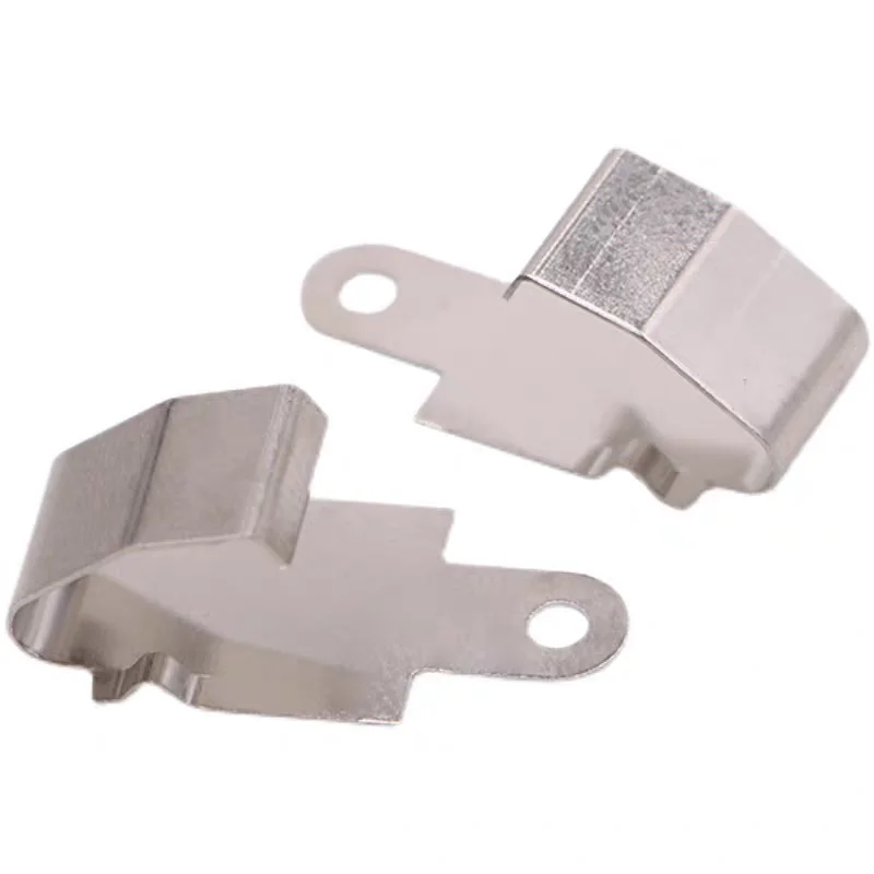 100 وحدة/مجموعة من الفولاذ الربيعي مع لوحة النيكل A، AA، CR2، اتصال بالبطارية 9 فولت، 5209 ورقة اتصال زنبركية بديل كيستون