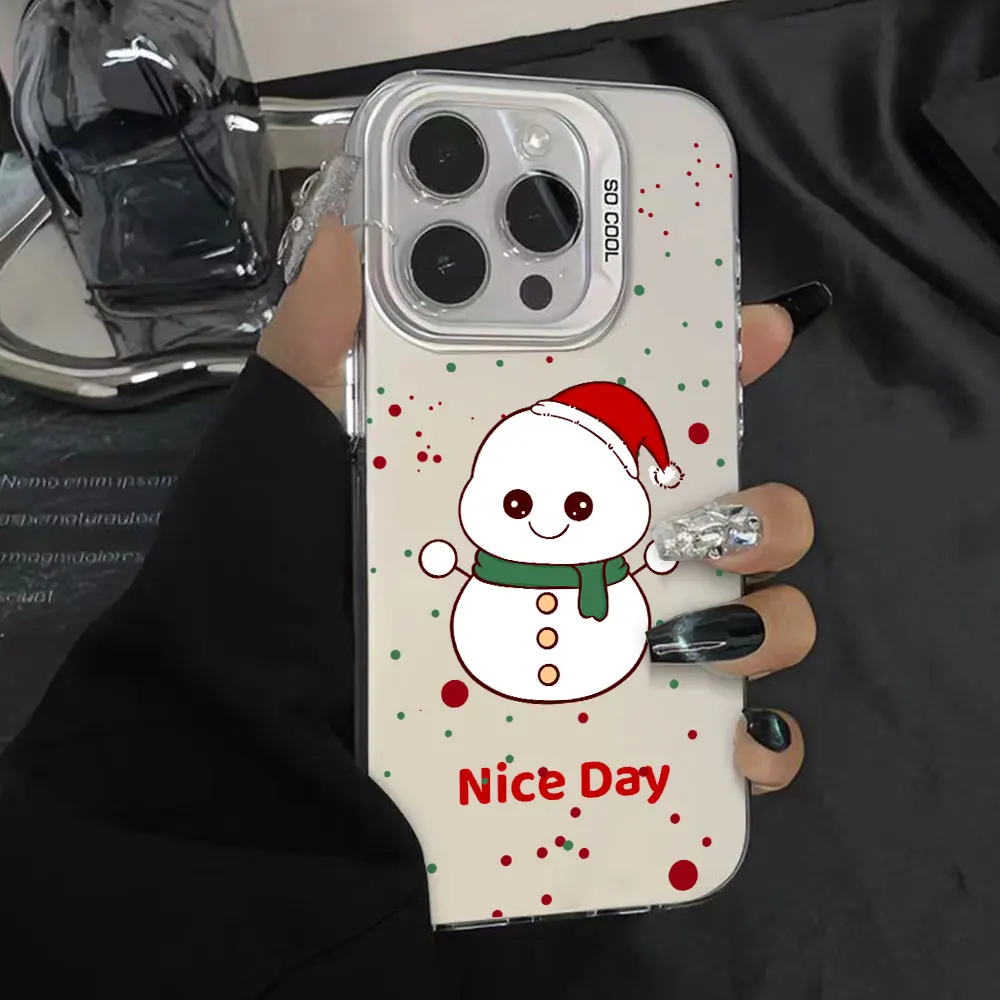 Christmas Festival Gifts Case For Honor X6B X7B X8B X9B X7A X8A X9A X50I Shockproof IMD Protect Cover For Huawei HonorX8B Fundas