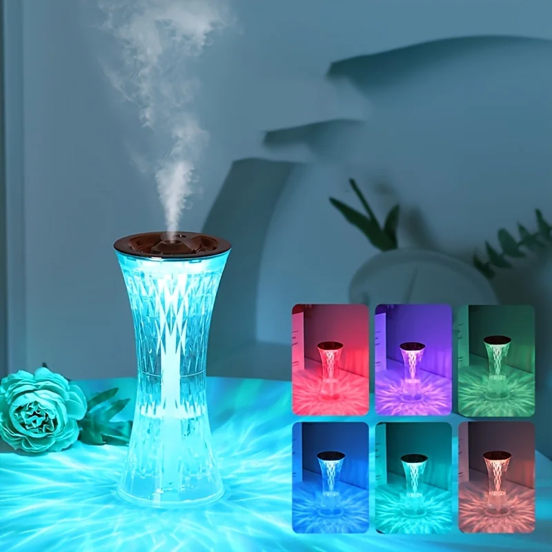 Usb-Powered Cool Mist Humidifier With Led Light - Perfect For , Office, And School - Great Gift Idea