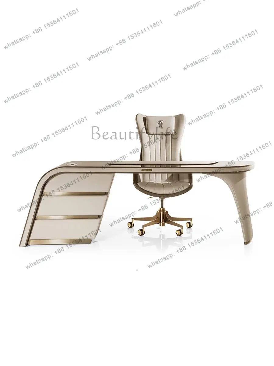 

Итальянский светлый роскошный стол из цельного дерева, домашний дизайнерский современный высококачественный стол и комбинация стульев