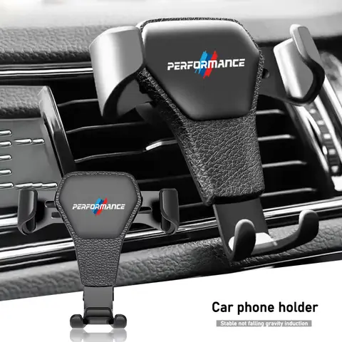 Gravity Car Phone Holder Stand GPS Support For BMW Performance G30 G20 F10 F40 E46 E39 E60 E70 E36 E87 E53 G08 G16 G11 F02 F13