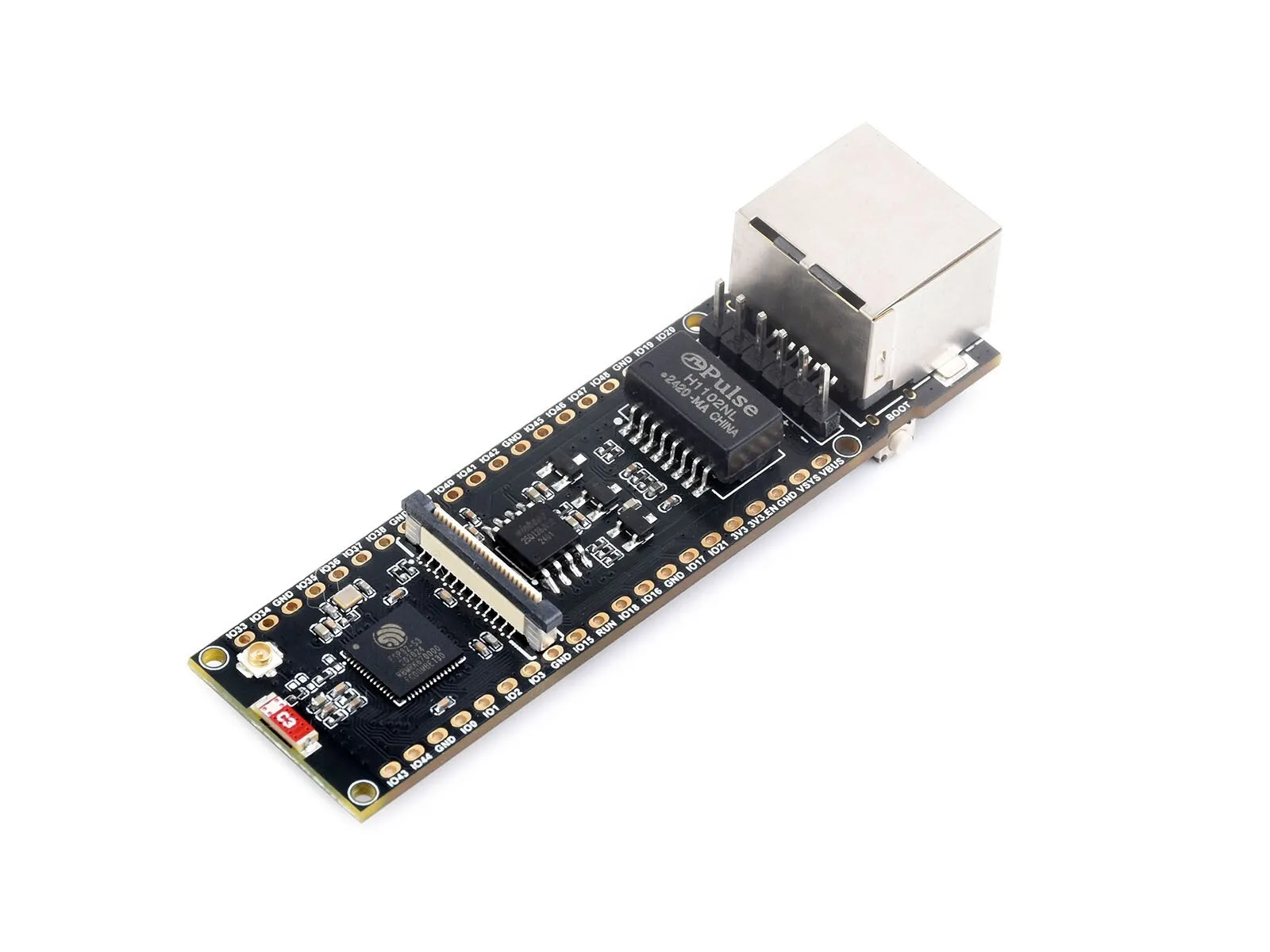 For ESP32-S3 ETH Development Board 10/100Mbps RJ45 Ethernet port Dual Core