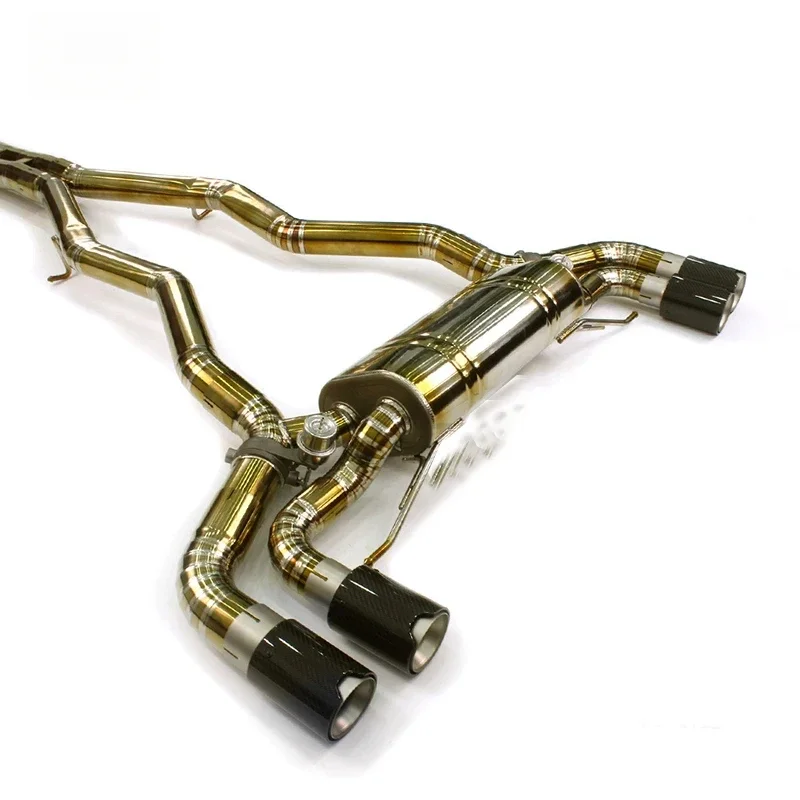 High performance Titanium Exhaust for BMW M5 F90 4.4T car Exhaust Modification system Increased power