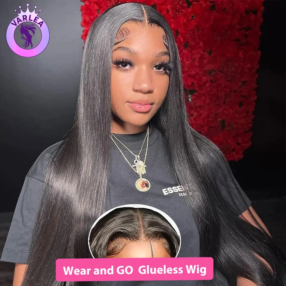 

Wear and Go Glueless Wigs Human Hair Straight Human Hair Wigs Pre Cut 4x4 5x5 HD Lace Closure Wig Glueless Wig Ready to Wear