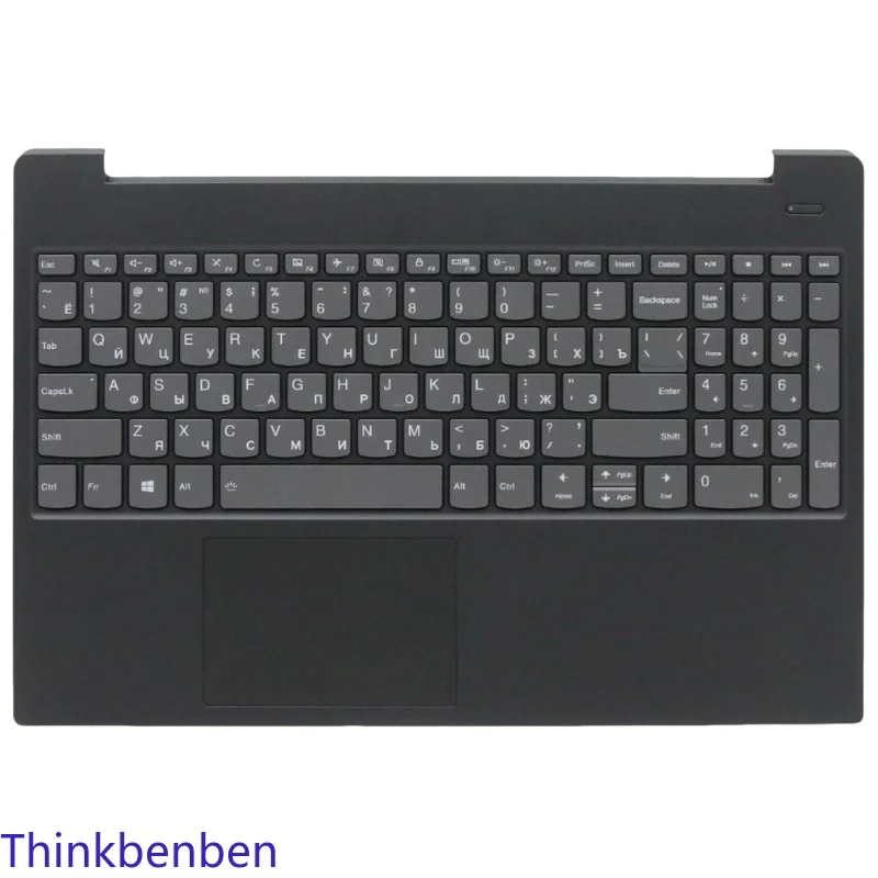 

RU Russian Black Keyboard Upper Case Palmrest Shell Cover For Lenovo Ideapad S340 15 15IWL 15IML 15API 15IIL 5CB0S18727