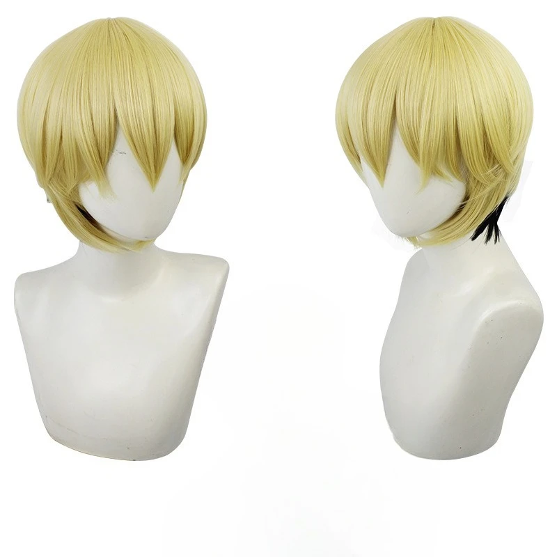 Cosplay Anime Wig 2D Cartoon Character Wig Easy To Shape for Comic Convention