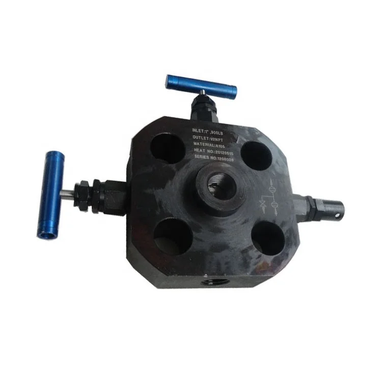 

Монофланцевый клапан, блок одного манометра