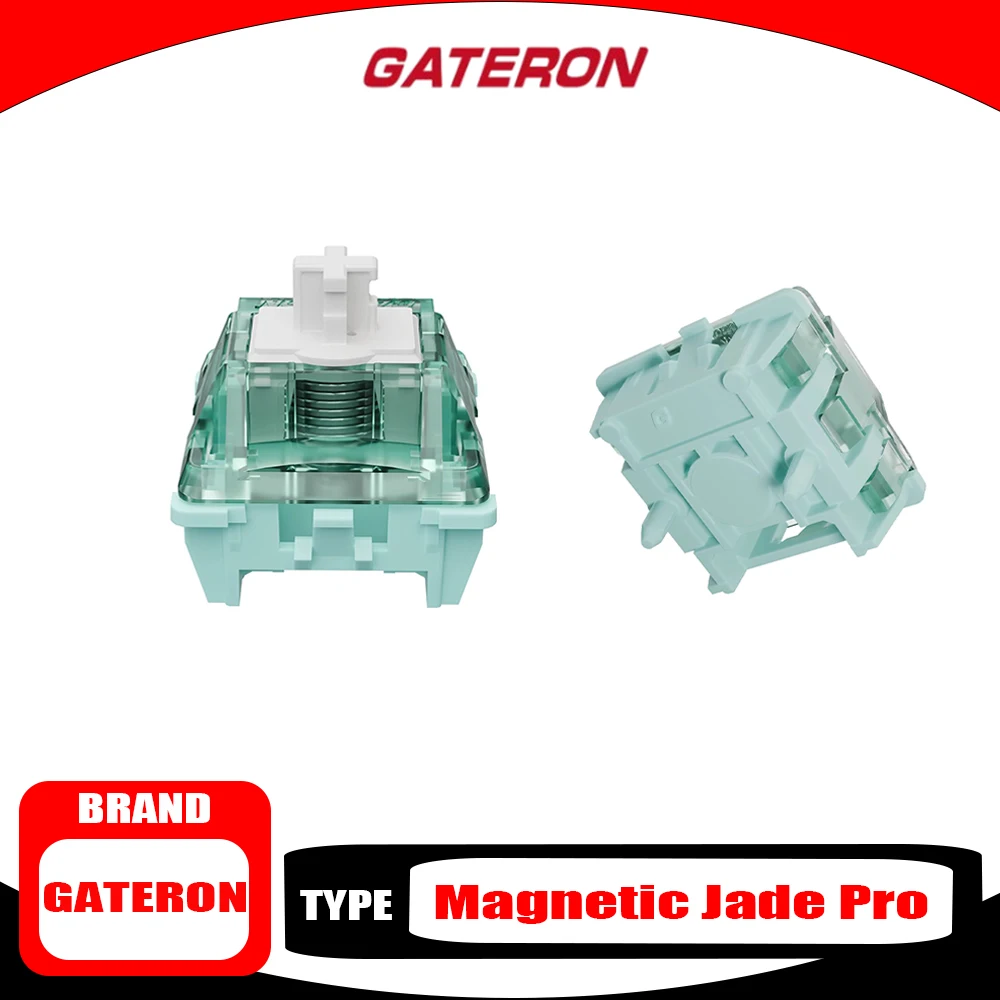 

Магнитный переключатель Gateron Jade Pro, HIFI, регулируемый RT, с низкой задержкой для механической клавиатуры, прочный стабильный ПК, аксессуары для геймеров, подарки