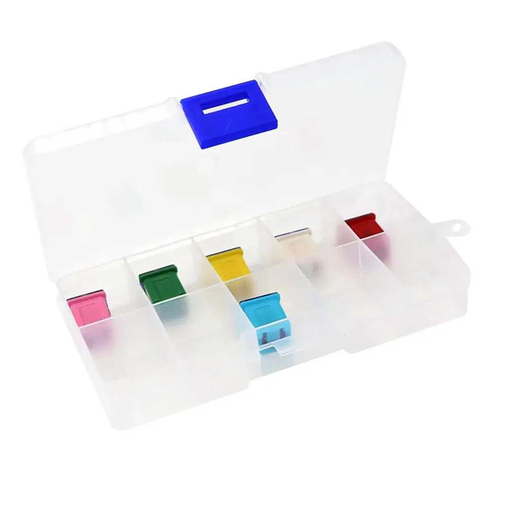 6pcs JCASE Box Shaped Female Push In Fuse 20A 25A 30A 40A 50A 60A F2825-Z