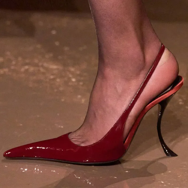 Shoes for Women Size 34-43 New Fashion Pointed High-heel 10.5 cm Women's Sandals Summer Women Shoes Sandalias De Mujer