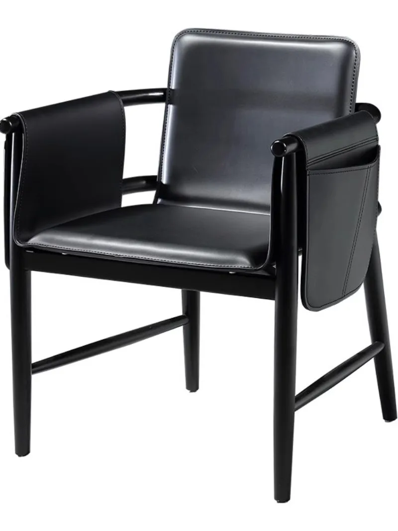 Ash wood solid wood dining chair