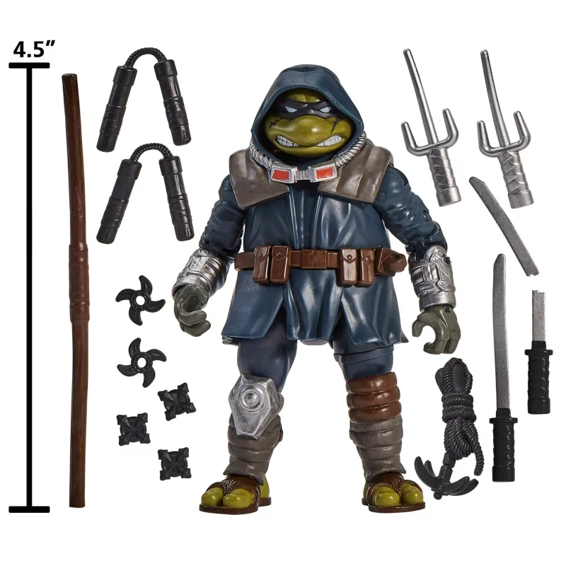 Figurki Akcji Wojowników Ninja z Serii The Last Ronin Raphael Michelangelo 11,5 cm Model Kolekcjonerski Zabawka Prezent