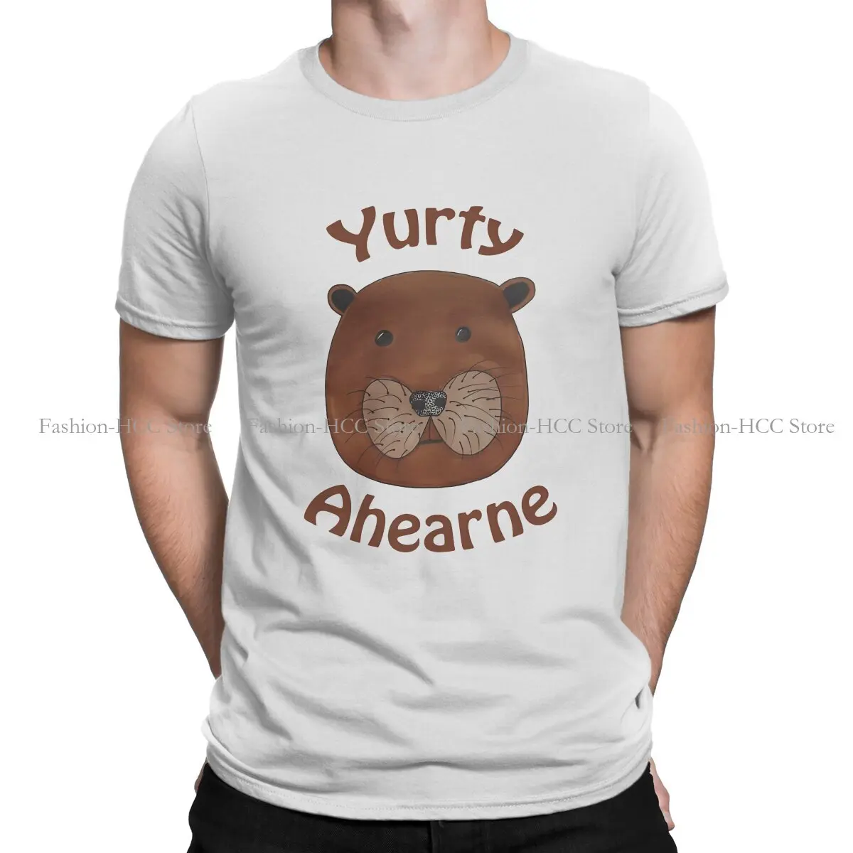 Otter Yurty Ahearne Patron Saint Of The Blindboy Podcast Round Collar TShirt Original Polyester T Shirt Men Tops Individuality