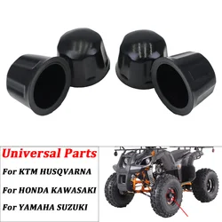 4 Pz/lotto Gomma ATV Copertura Antipolvere Dadi per 50cc 70cc 110cc 125cc Quad Go Kart ATV Accessori Protezione Antipolvere