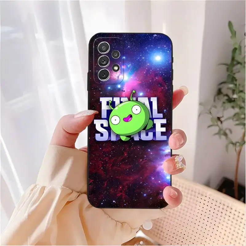 TV Spaces Cartoon Final Phone Case For Samsung A53 A51 A52 A50 A30 A31 A32 A21 A22 A40 A42 A80 A71 A73 A91 TPU Cover