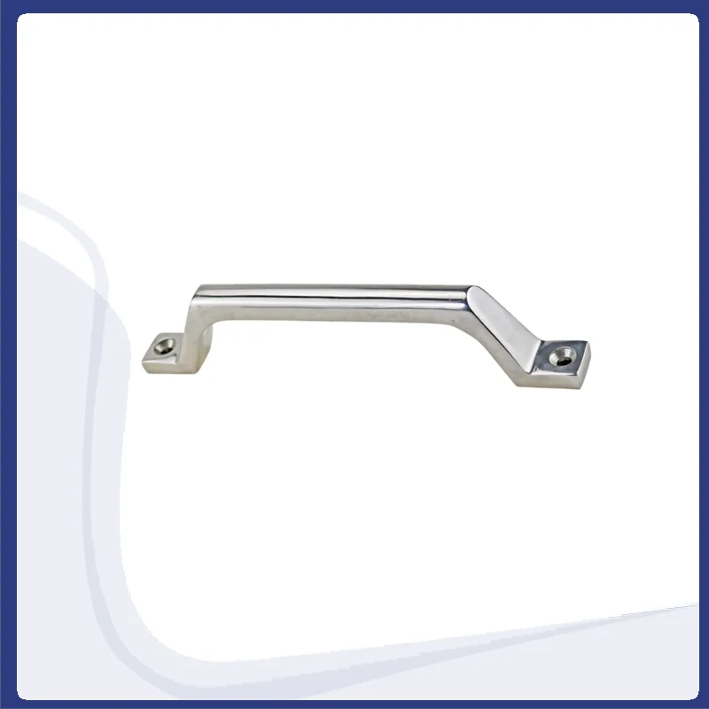 Robuster Griff für industrielle Automatisierungsmaschinen und Transportausrüstung. Präzisionsguss aus Edelstahl 304