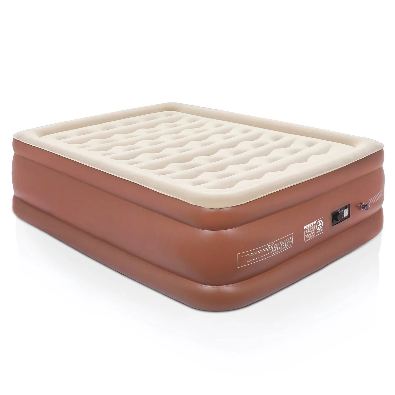 Air Bed Built in Air Pump Bedroom Furniture Indoor Soft Flocking Adult Kid Inflatable  Air Mattress