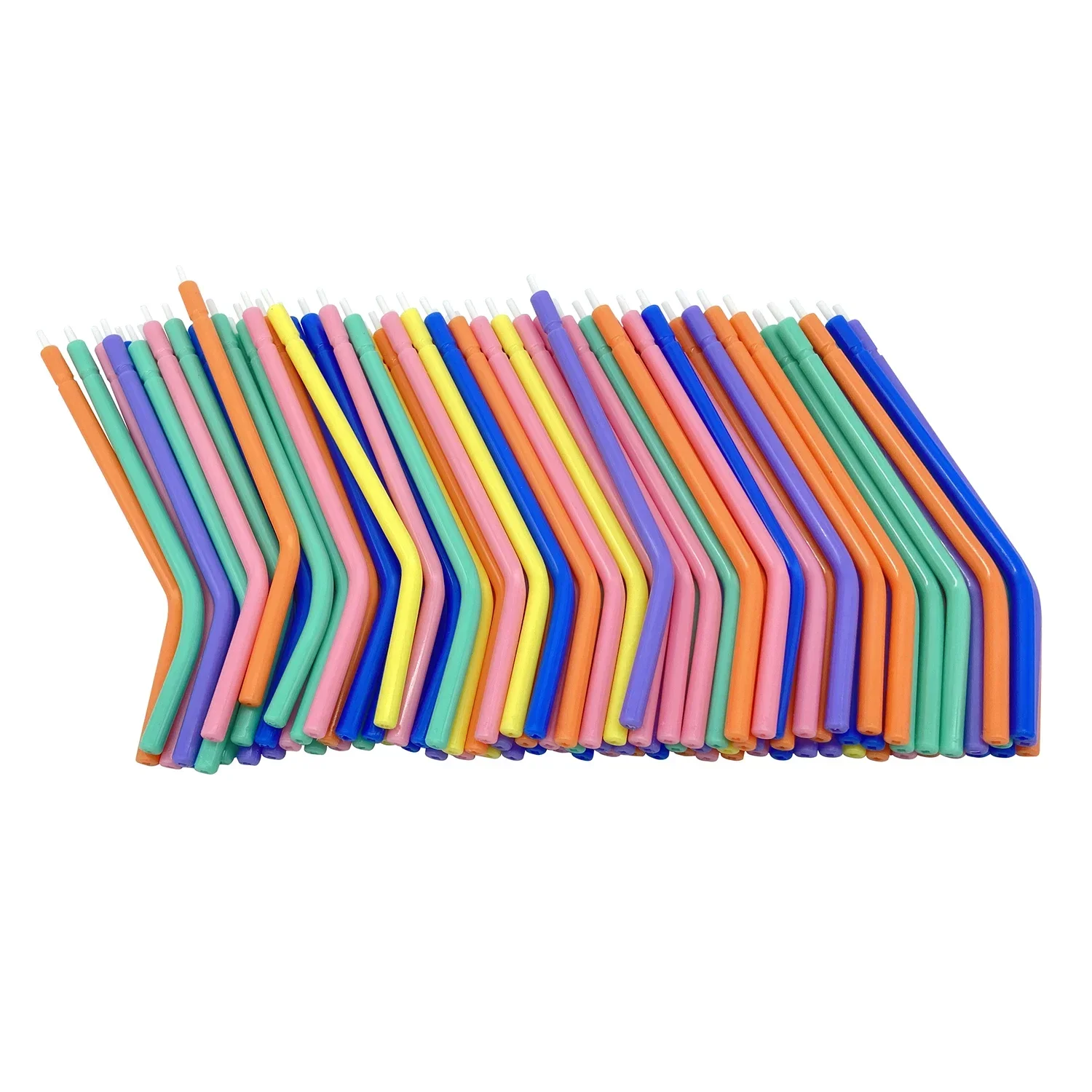1000pc Dental 3-Way Syringe Nozzles - Disposable Triple Air Water Tips with Plastic Core, Professional Teeth Whitening Instrumen