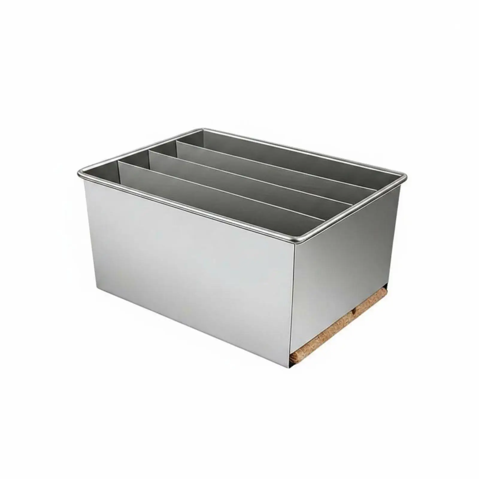 Stainless Metal Container Easy to Clean for Dining Hall Personnel, Chefs