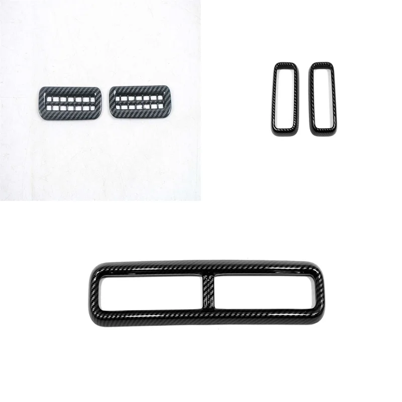 

For GWM Great Wall H9 2024 2025 Car Interior Decorative Lines Car Side Air Conditioning AC Outlet Vent Decoration Cover Trim