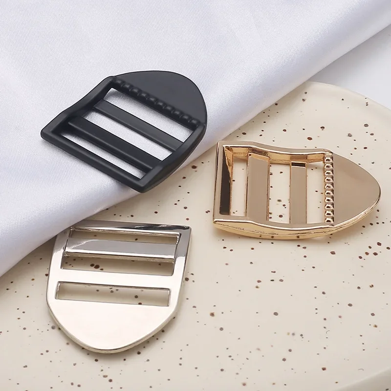 Multi-purpose Metal Stair Buttons Thick Zinc Alloy Adjustable Buckle DIY Belt Backpack Shoulder Strap Accessories