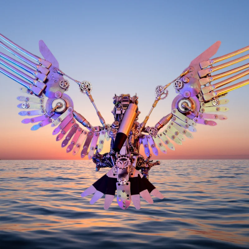 Gyrfalcon High Quality 3D DIY Metal Assembly Mechanical Model Kit Adult Collectible Display Decor
