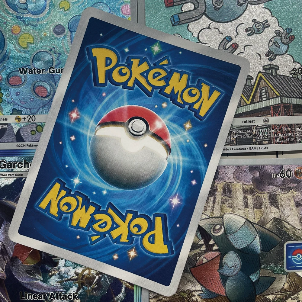 PTCG Pokemon Card Pocket Collection Card Carnivine Darkraicr EX POCKET 11 Golbat Lapras Gyarados Carta flash con texture in rilievo