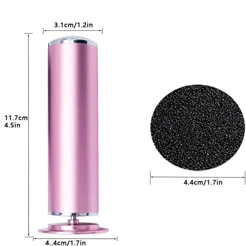 Electronic Foot File Grinder , Powerful Electric Callus Remover Professional Pedicure Tool for Men Women Dead Hard Skin Calluses