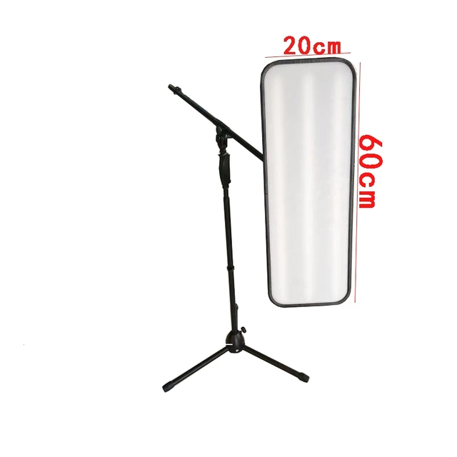 60cm Lamp Holder Floor Bracket Retractable Support Frame 6 Colors Adjustable Detection Lamp Dent Pit Leveling Lamp Accessories 1