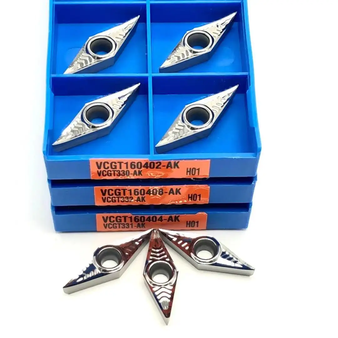 VCGT160402 VCGT160404 VCGT160408 AK H01 Aluminum Internal Turning Tool Lathe Tools VCGT High Quality Aluminum Inserts Cutting
