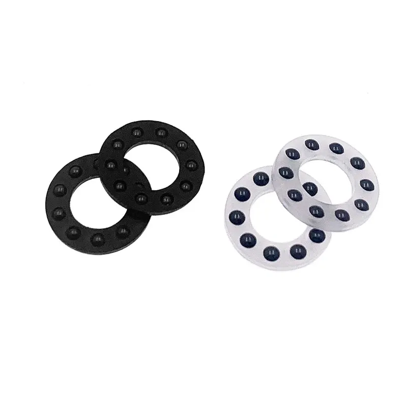 10pcs/Lot 9.7x5.2x1.588mm Folding Knife Accessories Ball Bearings Ceramic  Bearings Flat  Plastic Cages