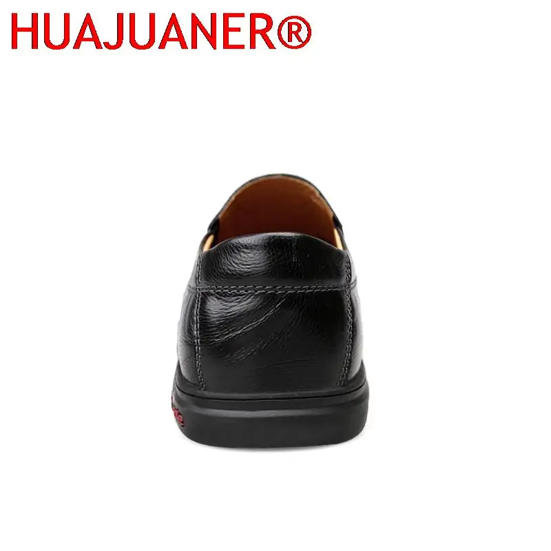 Oxford Men Casual Shoe Formal Business Work Breathable Soft Leather Men Classic Office Business Gentleman Flat Moccasins Fashion