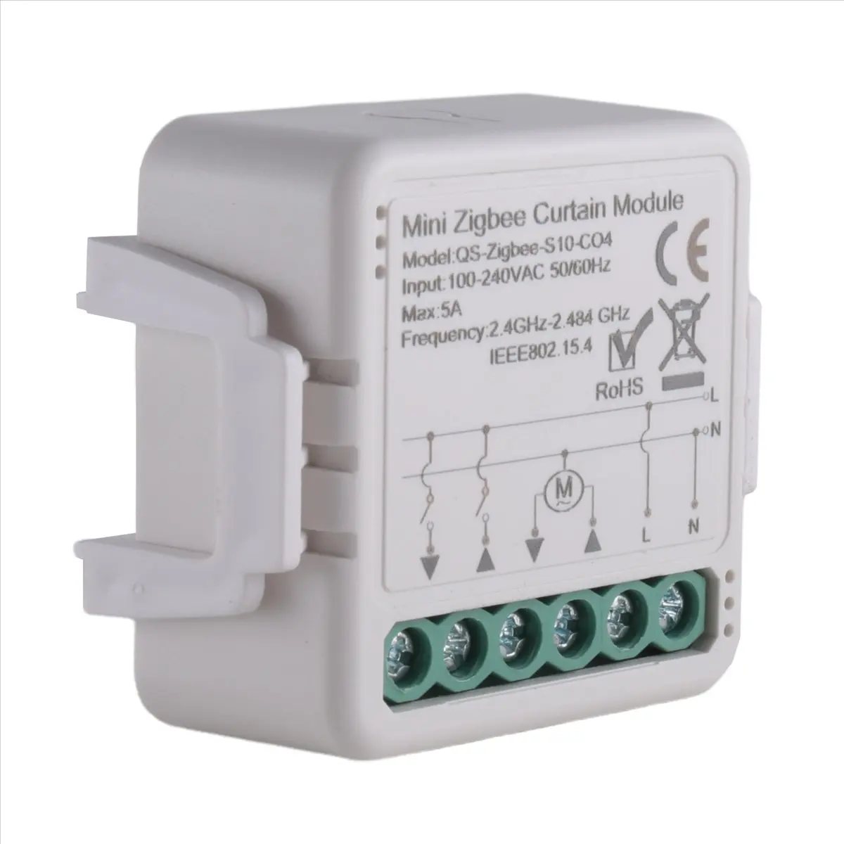 【coming】  Tuya Smart Zigbee Curtain Switch Module for Roller Shutter Electric Motor Smart Life APP Remote Control